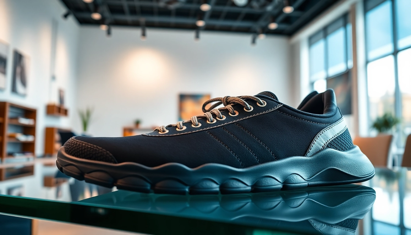 레플리카 스니커즈의 섬세한 디테일을 보여주는 이미지입니다.