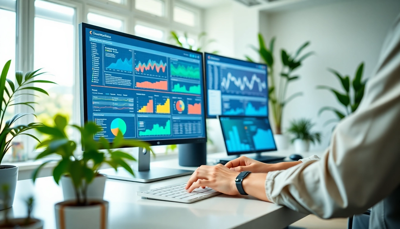 Brightet workspace with sleek technology and vibrant productivity elements.