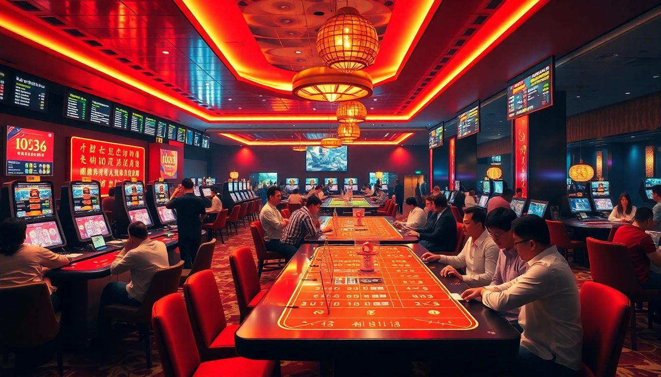 Engaging casino betting scene showcasing a secure environment, emphasizing 슈어맨's trustworthy gaming experience.