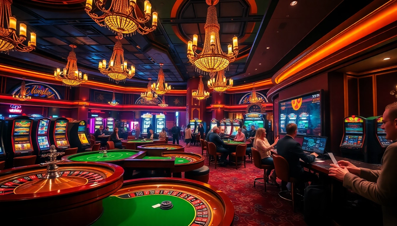 Vivez l'adrénaline au meilleur casino en ligne avec des joueurs aux tables de roulette et des machines à sous vibrantes.