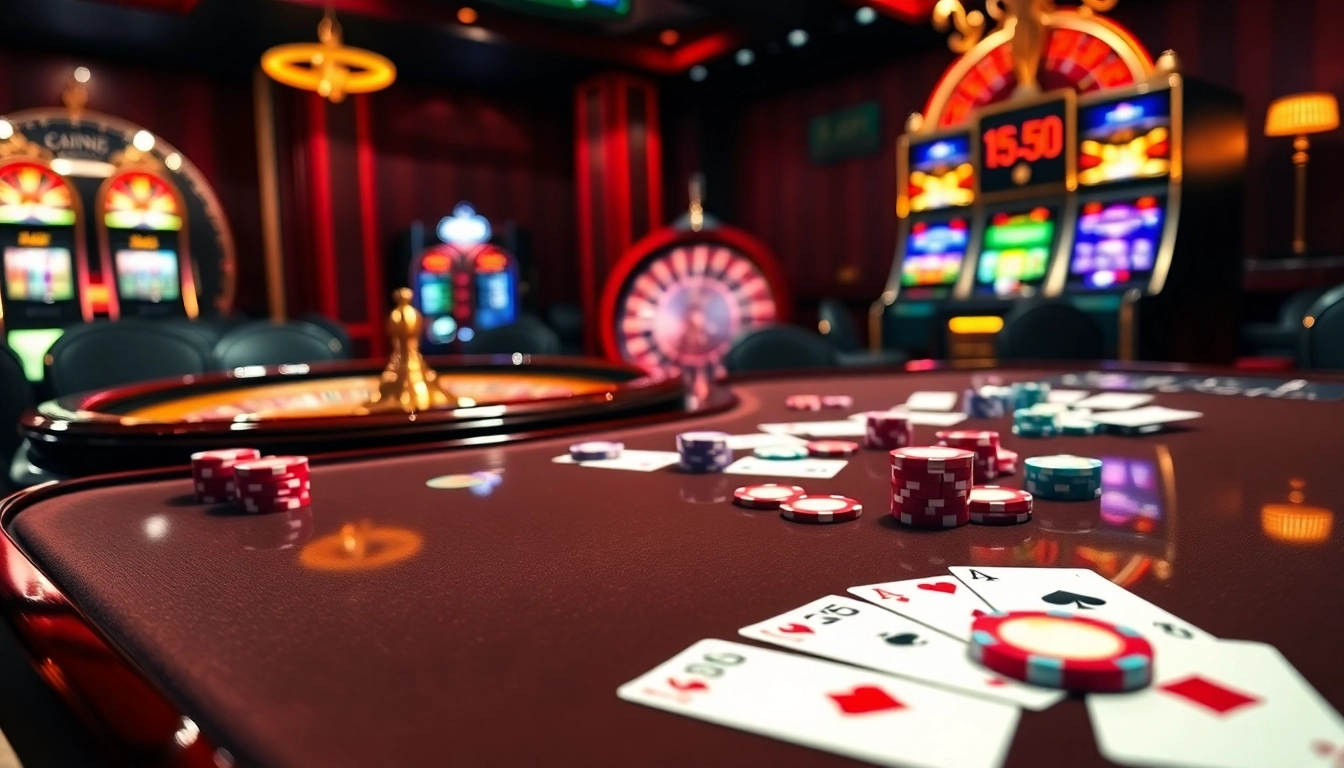 Découvrez le luxe au meilleur casino en ligne avec des tables de poker vibrantes et un gameplay passionnant.