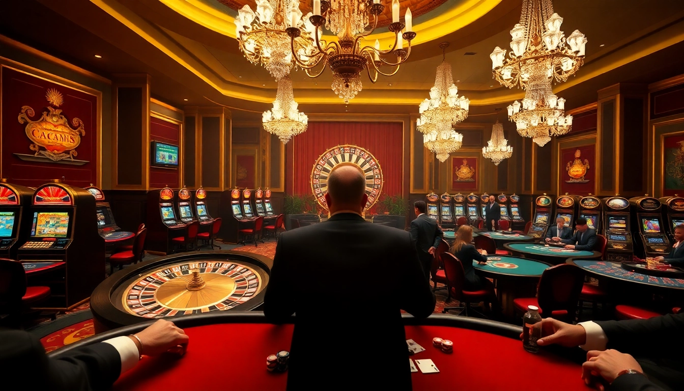 Vivez l'excitation au meilleur casino en ligne avec une scène palpitante de jeux d'argent en direct.