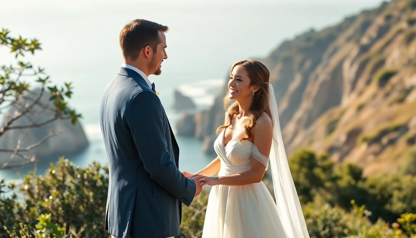 Capture the magic of a Big Sur wedding photographer at a stunning coastal ceremony.