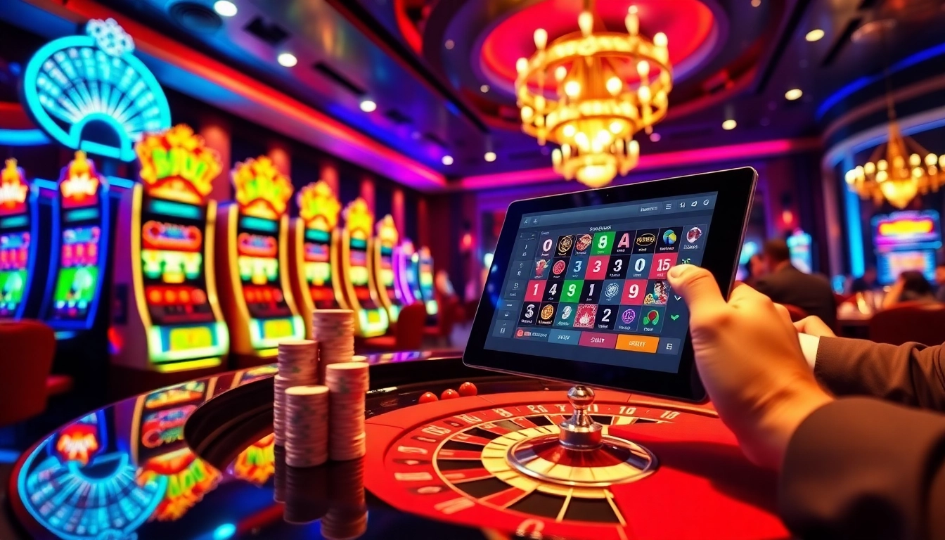 Découvrez l'excitation du meilleur casino en ligne avec des machines à sous vibrantes et des tables de poker dynamiques.