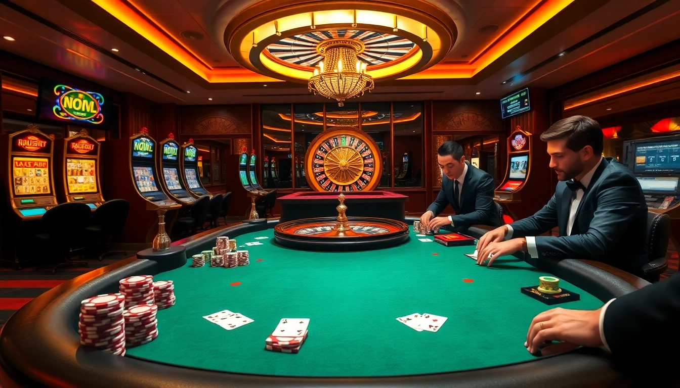 Découvrez l'excitation de jouer au meilleur casino en ligne avec des tables de poker animées et des machines à sous.